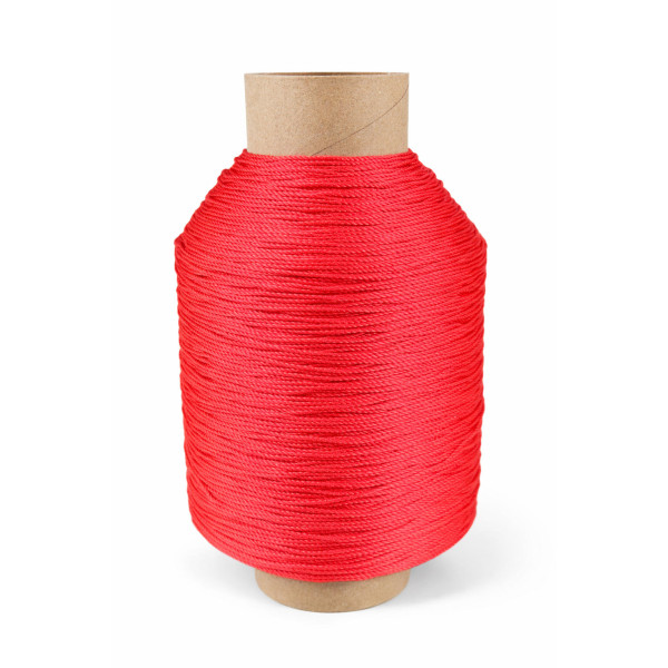 Нитка поліпропіленова червона 1150м, 2мм 1,3 кг.