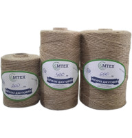 Шпагат джутовый 2мм 100гр 82м
