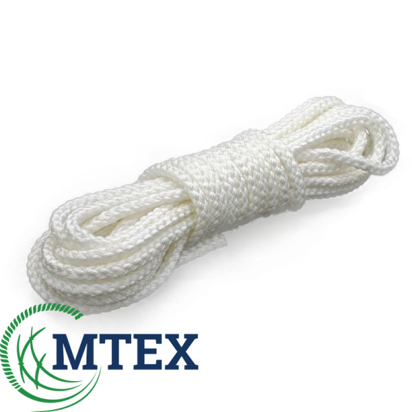 Шнур капроновый плетёный Ø8мм. 20метров. 