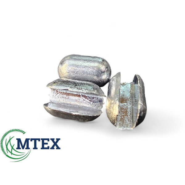 Свинцовый сетевой груз 13грм. зажимной 100шт. упаковка