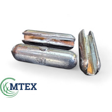 Свинцовый сетевой груз 30грм. зажимной 50шт. упаковка