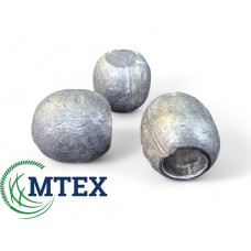 Свинцовый сетевой груз 40грм. сквозной