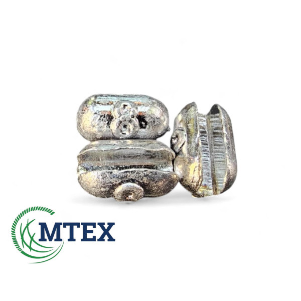 Свинцовый сетевой груз 8грм. зажимной 100шт. упаковка