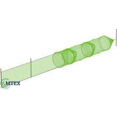 Ятерь верша 1 крыло 1 бочка на 4 кольца Ø50/45/40/35