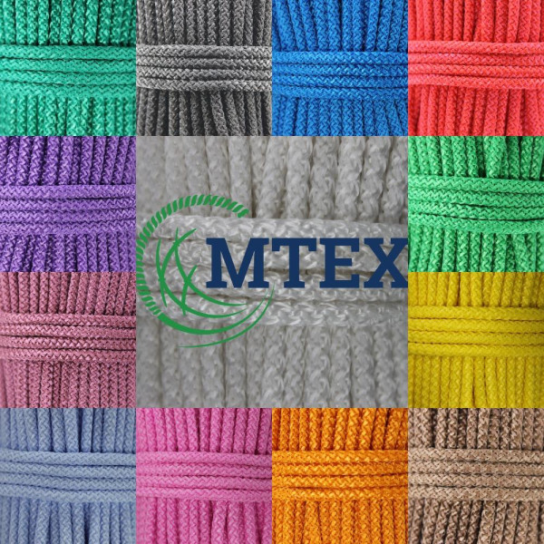 Шнур полипропиленовый вязаный Ø5мм. 10метров. 