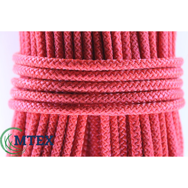 Шнур полипропиленовый вязаный Ø6мм. 100метров. 