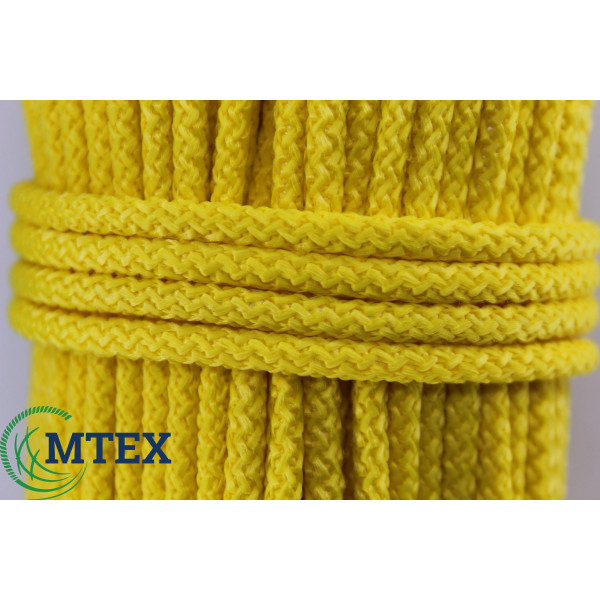 Шнур полипропиленовый вязаный Ø6мм. 100метров. 