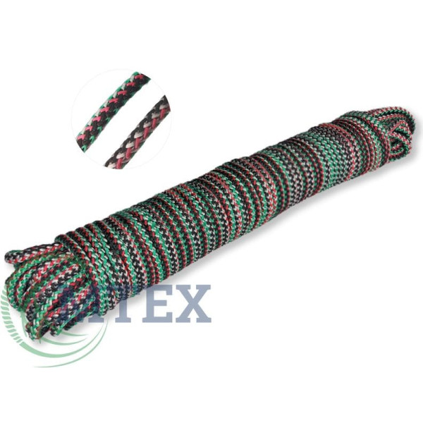 Шнур полипропиленовый вязаный Ø3,5мм. катушка 2500м. 