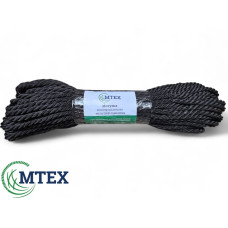 Верёвка полипропиленовая Ø 5мм. 20м. чёрная