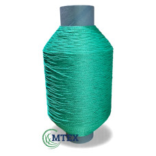 Нитка полипропиленовая зеленая 1150м, 2мм 1,3 кг. Цена за бобину.