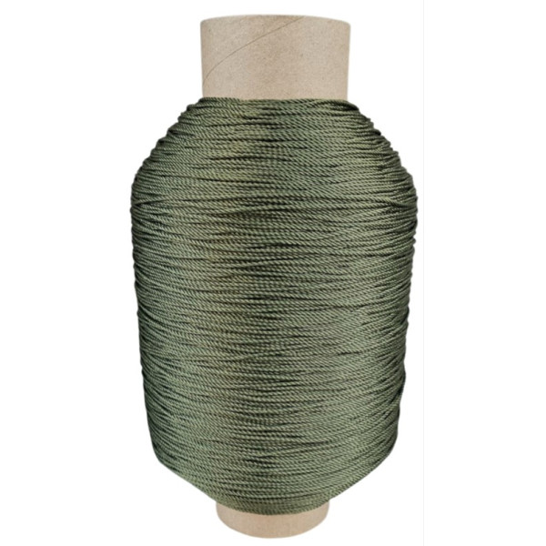 Нитка П/П 2мм. хаки (1,3кг.) Оптом від ящика