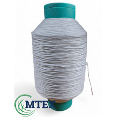 Нитка полипропиленовая белая 1150м, 2мм 1,3 кг. Цена за бобину.